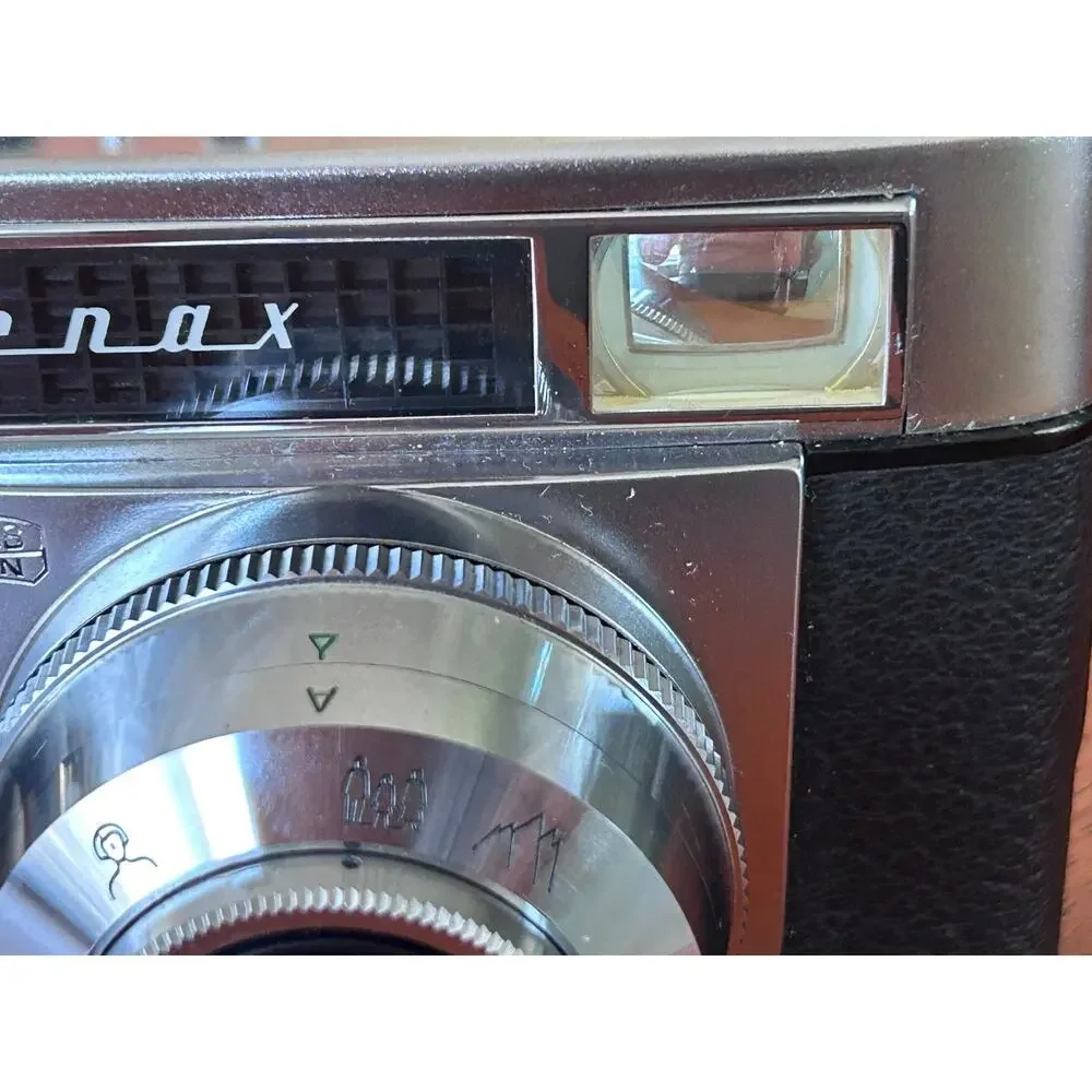 VTG Tenax Zeiss Ikon 35mm Film Camera Tessar 2.8/50 Prontormat-S Germany TF1294